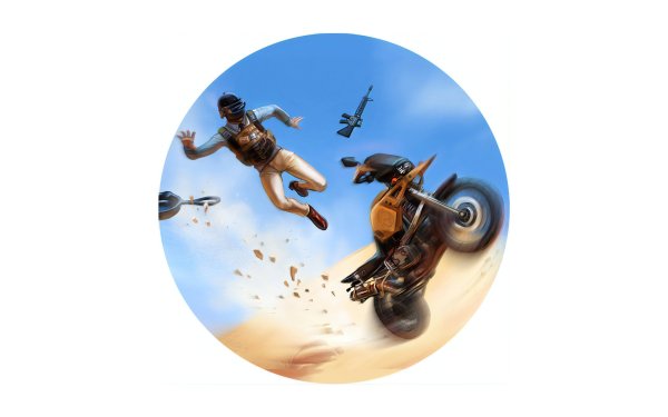 PUBG заставка с надписью