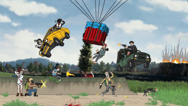 ПУБГ надпись