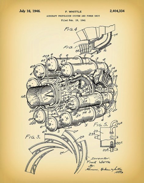 Плакат двигатель
