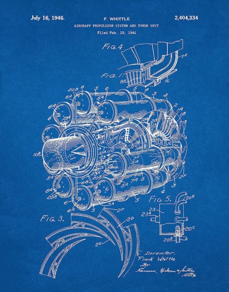 Jet engine Blueprint