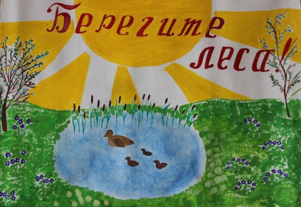 Экологический плакат рисунки