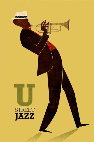 Фестиваль джазовой музыки плакат