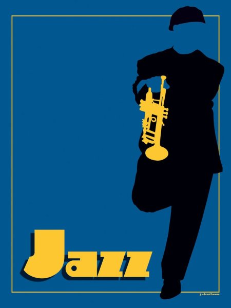 Джаз Постер