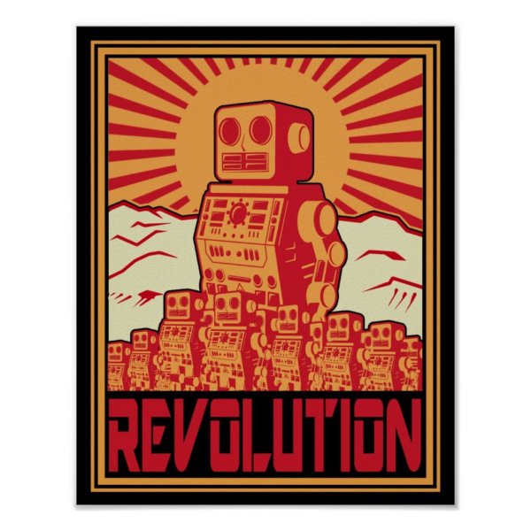 Робот плакат