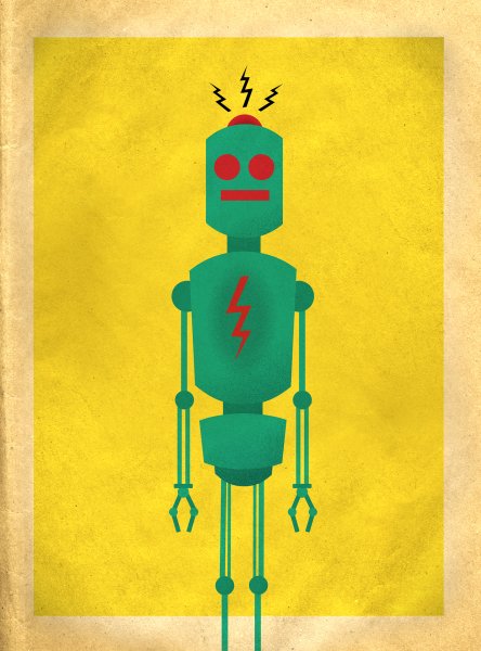 Робот плакат