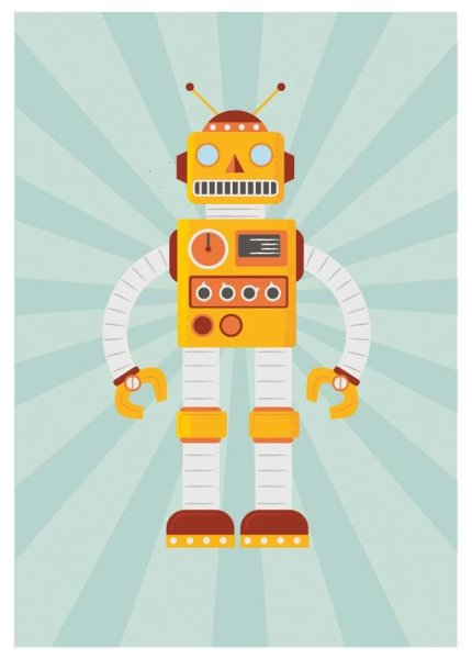 Робототехника плакат