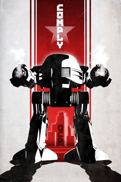 Плакат Робокоп ed 209