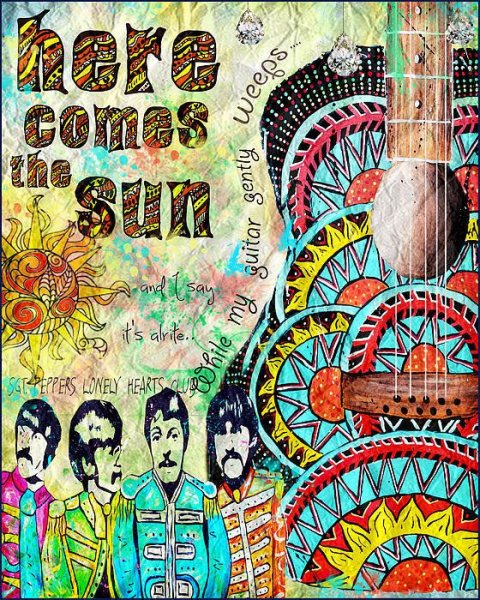 Плакаты хиппи 60-70 годов