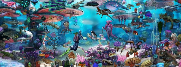 Термальный сад Subnautica below Zero