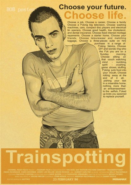 На игле фильм Постер