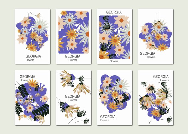 Плакаты цветов