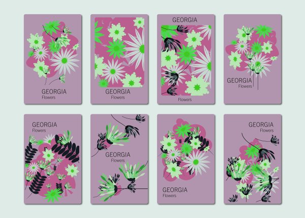 Цветочные плакаты