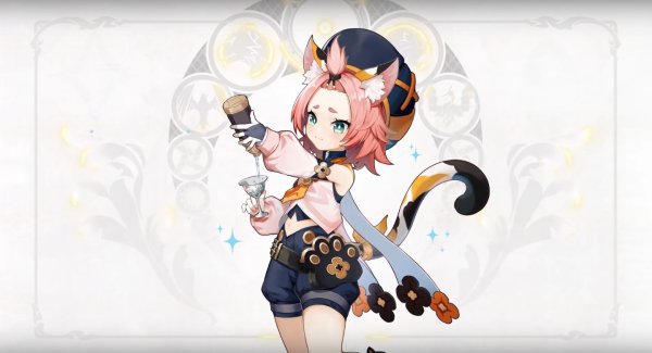 Геншин с дионой