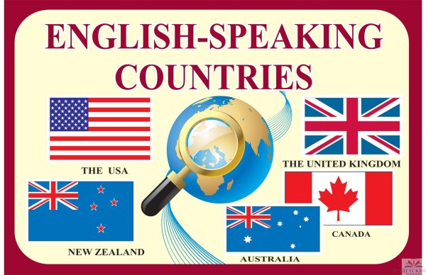 English speaking Countries стенд