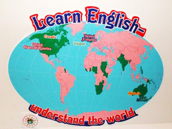 English speaking Countries стенд