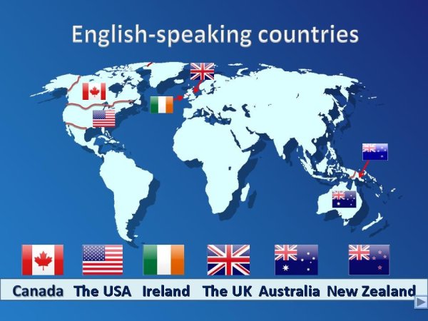 Стенды по английскому языку