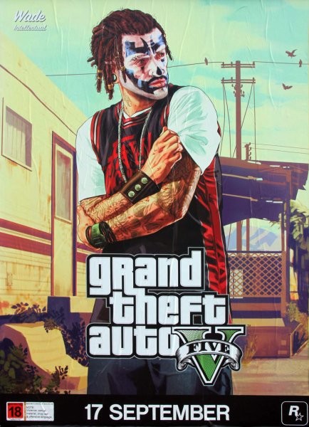 GTA 5 плакат
