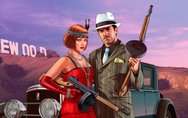 Бонни и Клайд арт