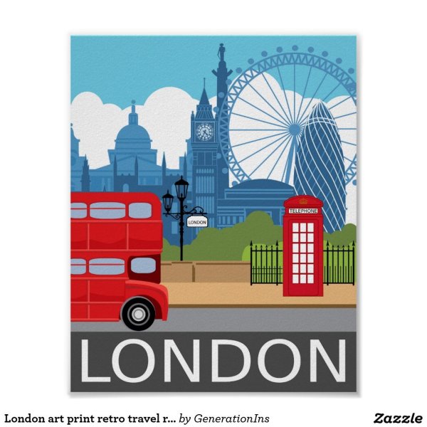 Постер "Лондон"