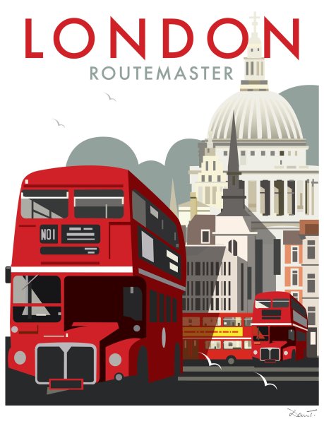 Лондон рекламные плакаты