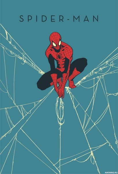 Человек паук плакат