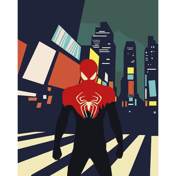 Человек паук плакат