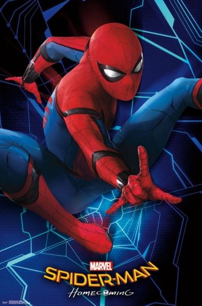 Человек паук плакат