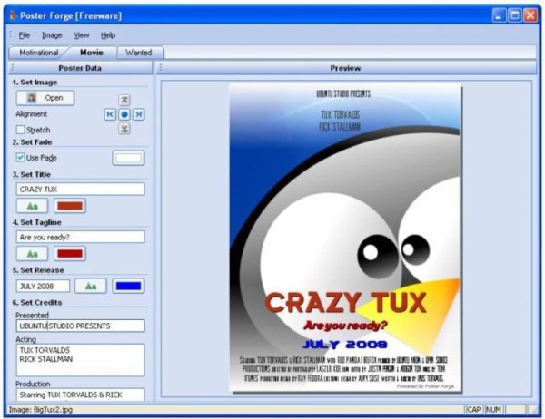 Постер программа