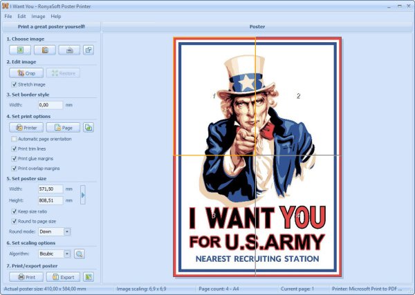 Ключ для RONYASOFT poster Printer