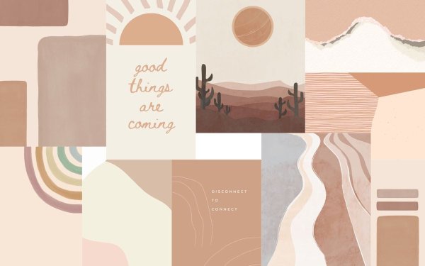 Бежевые обои из пинтереста