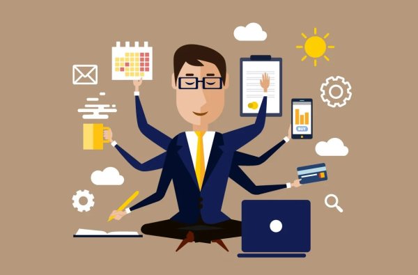 Менеджер по продажам иллюстрация