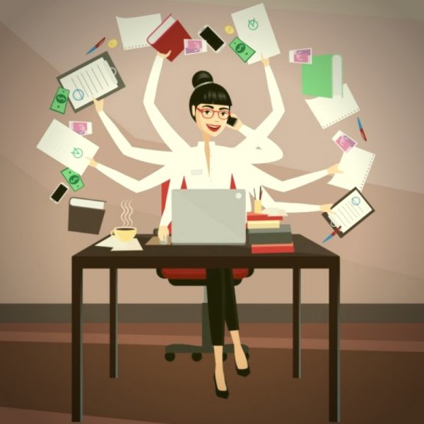 Детский рисунок предприниматель