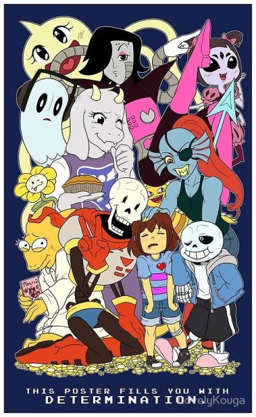 Undertale плакат