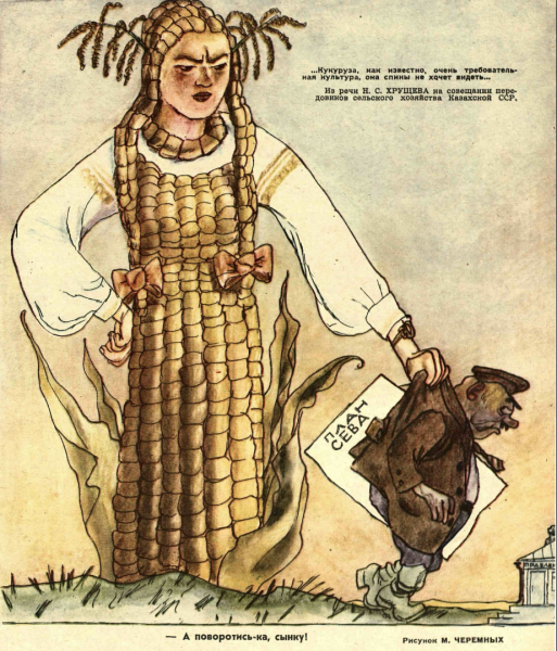 Кукуруза царица полей Хрущев