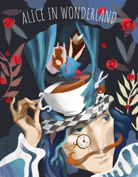 Алиса в стране чудес тим Бертон