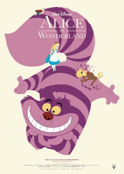 Алиса в стране чудес 2010 обложка