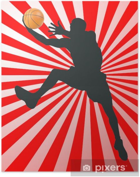 Плакаты с баскетболистами