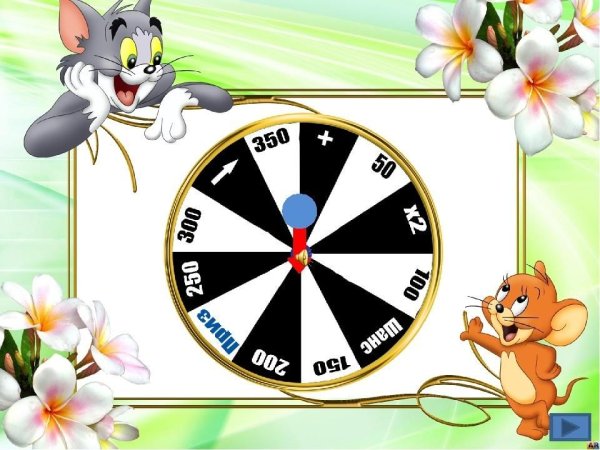 Поле чудес игровое поле