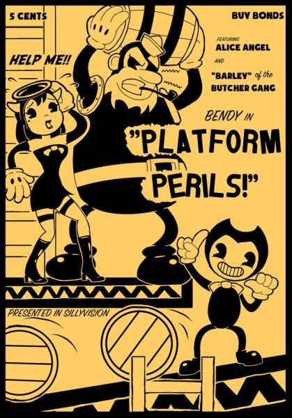 Bendy and the Ink Machine постеры