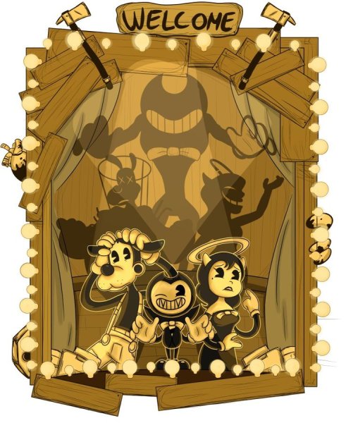 БЕНДИ плакаты из игры