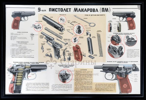 9 Пружин в ПМ 9мм Макарова