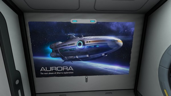 Плакаты из Subnautica