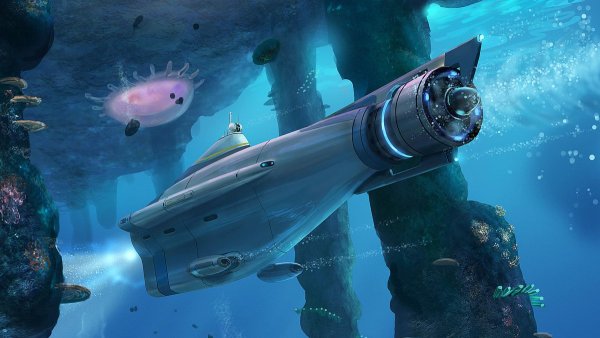 Subnautica плакат