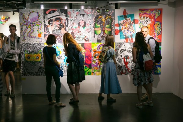 Выставка дизайнеров студентов плакат