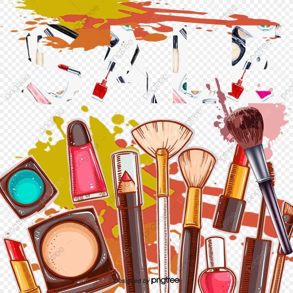 Нарисованная косметика