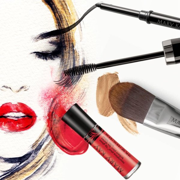 Реклама косметики плакат