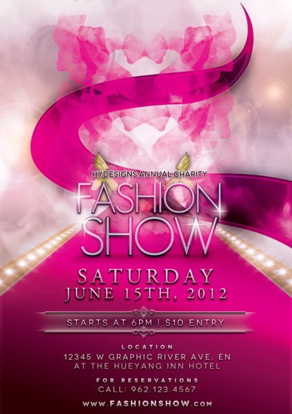 Стильная афиша