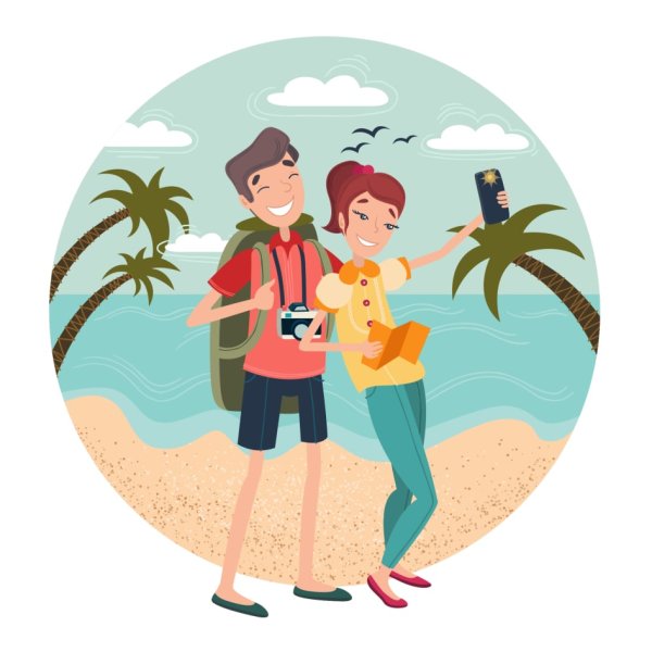 Путешествие иллюстрация