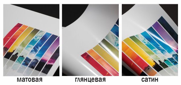 Глянец и матовая бумага