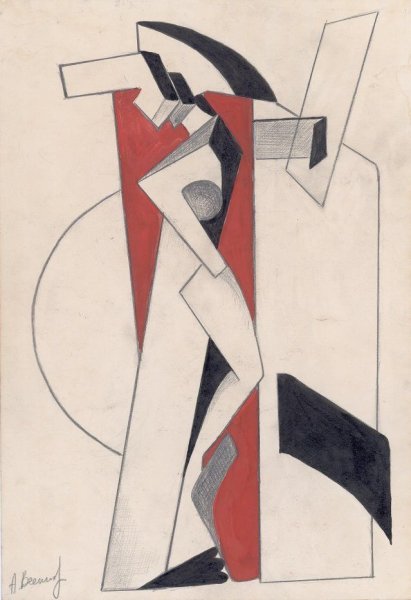 Картина серебряного века Малевич